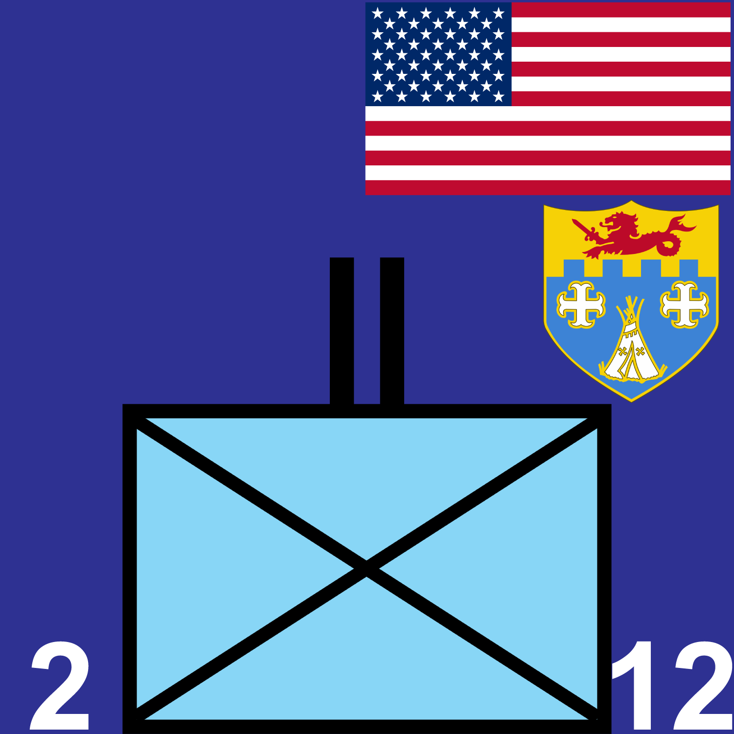 2nd Battalion, 12th Infantry marker